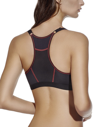 Wireless sports bra B/C