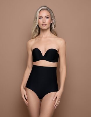 Adhesive backless bra