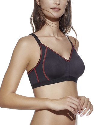 Wireless sports bra B/C